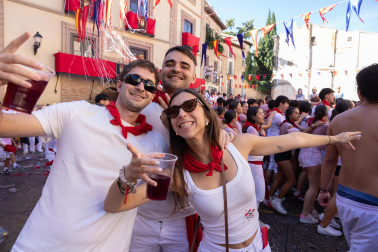 Fotos del cohete de fiestas de Corella 2026