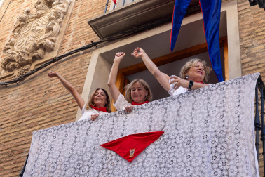 Fotos del cohete de fiestas de Corella 2026
