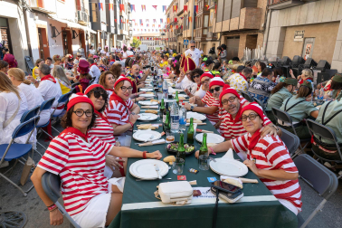 Comida popular 'BabyBoom' en las fiestas de Corella