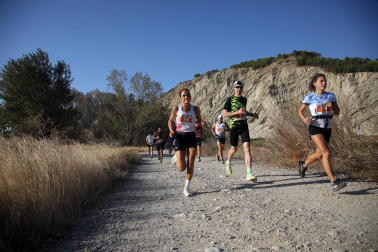 Participantes en la Azkotrail 2026 disputada en Peralta este sábado, 26 se septiembre, sobre un trazado de 15 kilómetros