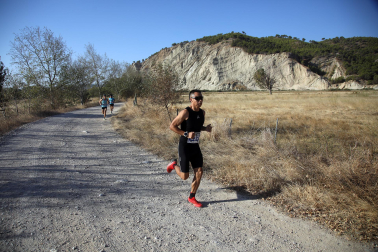 Participantes en la Azkotrail 2026 disputada en Peralta este sábado, 26 se septiembre, sobre un trazado de 15 kilómetros