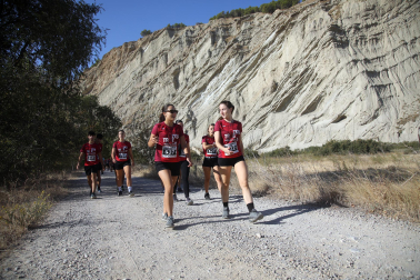 Participantes en la Azkotrail 2026 disputada en Peralta este sábado, 26 se septiembre, sobre un trazado de 15 kilómetros
