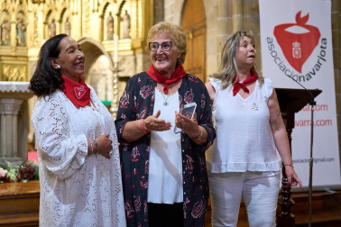 Salida de la comparsa y actuación de La Pamplonesa en San Fermín Txikito 2026, actos del sábado 26 de septiembre