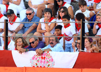 Los diestros David Fandila 'El Fandi', Fernando Adrián y Cristiano Torres se enfrentaron en la plaza de Corella este sábado, 26 de septiembre, a cinco toros de Antonio Bañuelos y uno de El Pilar.