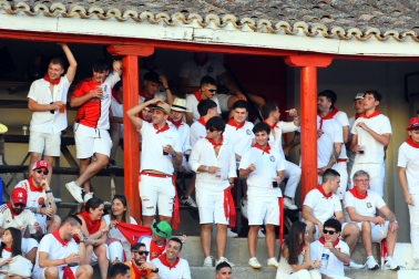 Los diestros David Fandila 'El Fandi', Fernando Adrián y Cristiano Torres se enfrentaron en la plaza de Corella este sábado, 26 de septiembre, a cinco toros de Antonio Bañuelos y uno de El Pilar.