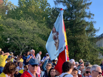 Peregrinos navarros en Lourdes