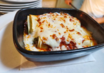 Canelones con ragú