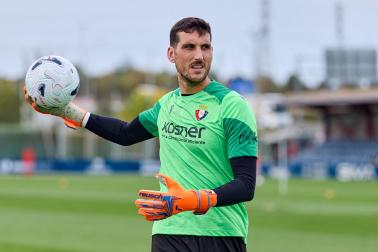 Los jugadores de Osasuna regresan a los entrenamientos en el parón de selecciones tras la semana de descanso