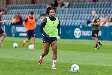 Los jugadores de Osasuna regresan a los entrenamientos en el parón de selecciones tras la semana de descanso
