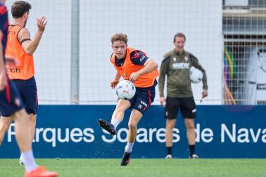 Fotos del entrenamiento de Osasuna de este martes 29 de septiembre