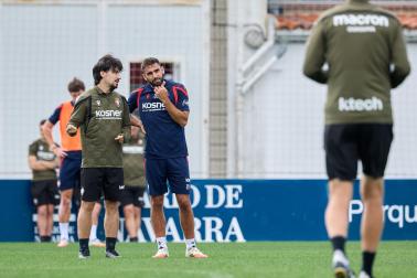 Fotos del entrenamiento de Osasuna de este martes 29 de septiembre