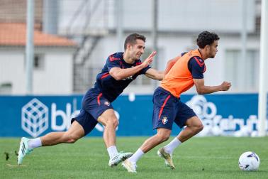 Fotos del entrenamiento de Osasuna de este martes 29 de septiembre