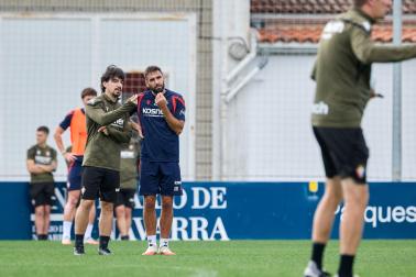 Fotos del entrenamiento de Osasuna de este martes 29 de septiembre