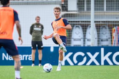 Fotos del entrenamiento de Osasuna de este martes 29 de septiembre