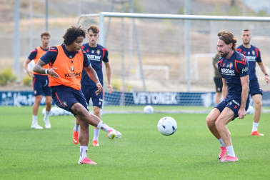 Fotos del entrenamiento de Osasuna de este martes 29 de septiembre