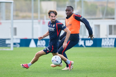 Fotos del entrenamiento de Osasuna de este martes 29 de septiembre