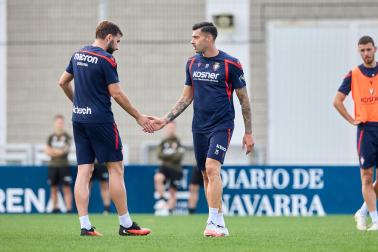Fotos del entrenamiento de Osasuna de este martes 29 de septiembre