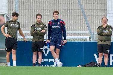 Fotos del entrenamiento de Osasuna de este martes 29 de septiembre