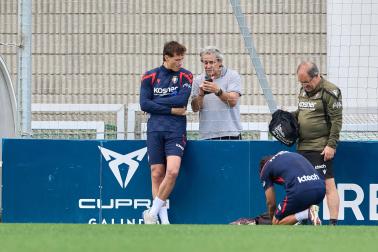 Fotos del entrenamiento de Osasuna de este martes 29 de septiembre