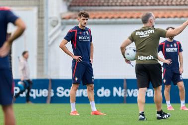 Fotos del entrenamiento de Osasuna de este martes 29 de septiembre