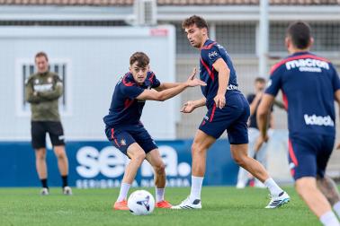 Fotos del entrenamiento de Osasuna de este martes 29 de septiembre