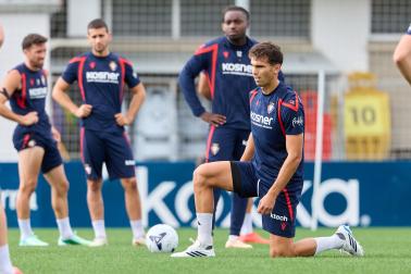 Fotos del entrenamiento de Osasuna de este martes 29 de septiembre