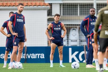 Fotos del entrenamiento de Osasuna de este martes 29 de septiembre