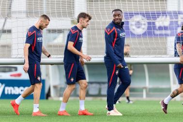 Fotos del entrenamiento de Osasuna de este martes 29 de septiembre