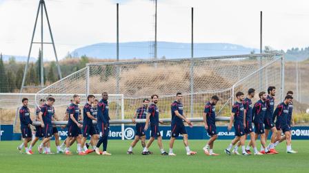 Fotos del entrenamiento de Osasuna de este martes 29 de septiembre