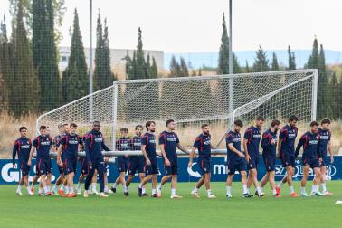 Fotos del entrenamiento de Osasuna de este martes 29 de septiembre