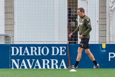 Fotos del entrenamiento de Osasuna de este martes 29 de septiembre