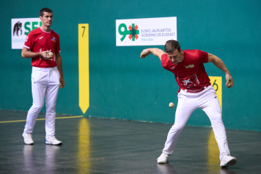 Fotos de la elección de material en el Navarra Arena para las semifinales y la final del Masters CaixaBank