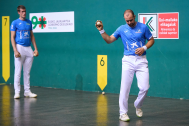Fotos de la elección de material en el Navarra Arena para las semifinales y la final del Masters CaixaBank