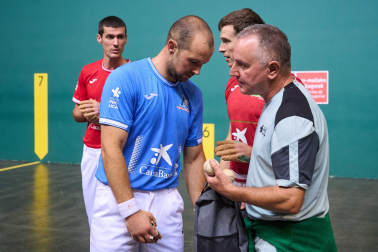 Fotos de la elección de material en el Navarra Arena para las semifinales y la final del Masters CaixaBank