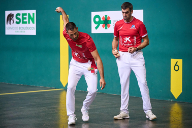 Fotos de la elección de material en el Navarra Arena para las semifinales y la final del Masters CaixaBank