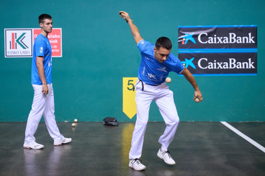 Fotos de la elección de material en el Navarra Arena para las semifinales y la final del Masters CaixaBank