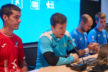 Fotos de la elección de material en el Navarra Arena para las semifinales y la final del Masters CaixaBank