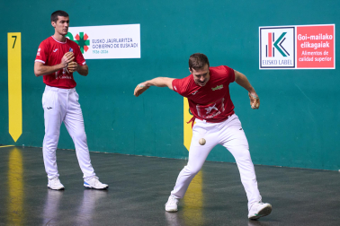 Fotos de la elección de material en el Navarra Arena para las semifinales y la final del Masters CaixaBank