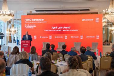 Fotos del foro Banco Santander-Diario de Navarra: 'IA en la empresa: de la oportunidad a la estrategia'