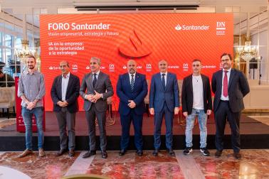 Fotos del foro Banco Santander-Diario de Navarra: 'IA en la empresa: de la oportunidad a la estrategia'