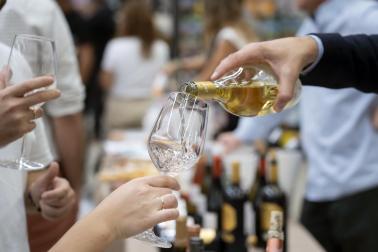 Fotos de la degustación nocturna en la Feria del Vino de E.Leclerc