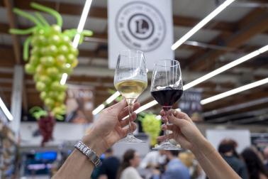 Fotos de la degustación nocturna en la Feria del Vino de E.Leclerc