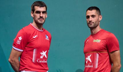Joseba Ezkurdia y Jon Ander Albisu