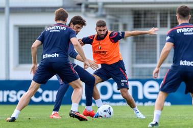 entrenamiento osasuna