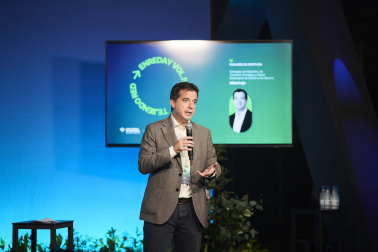 El consejero de Industria y de Transición Ecológica y Digital Empresarial de Gobierno de Navarra, Mikel Irujo Amezaga.
