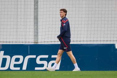 Fotos del entrenamiento de Osasuna este viernes, 2 de octubre de 2026