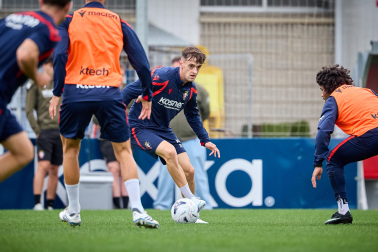 Fotos del entrenamiento de Osasuna este viernes, 2 de octubre de 2026