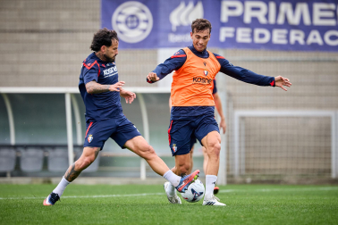 Fotos del entrenamiento de Osasuna este viernes, 2 de octubre de 2026