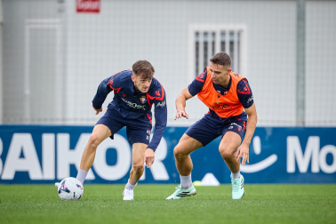 Fotos del entrenamiento de Osasuna este viernes, 2 de octubre de 2026