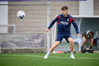 Fotos del entrenamiento de Osasuna este viernes, 2 de octubre de 2026